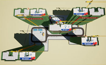 韦德官方网 BIM中心六月份BIM技术落地应用总结